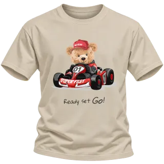 Мече Ready Set Go върху Тениска