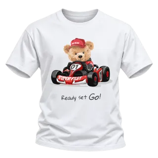 Мече Ready Set Go върху Тениска