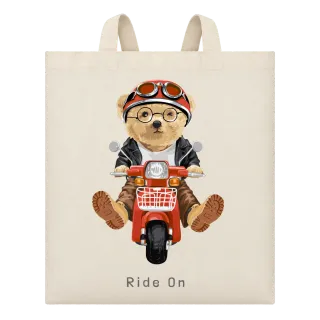Мече Ride On върху Чанта