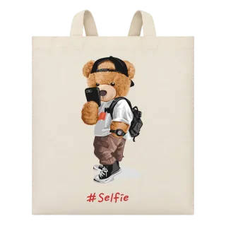 Мече selfie върху Чанта
