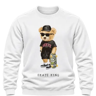 Мече Skate King върху Блуза