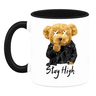 Мече Stay High върху Чаша