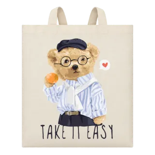 Мече Take It Easy върху Чанта