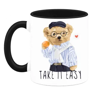 Мече Take It Easy върху Чаша