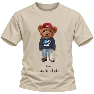 Мече the basic style върху Тениска