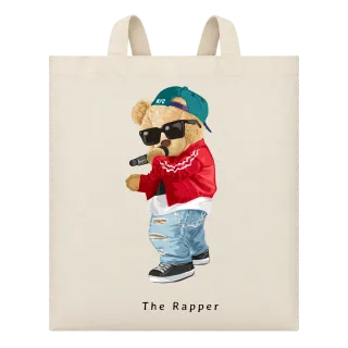 Мече The Rapper върху Чанта