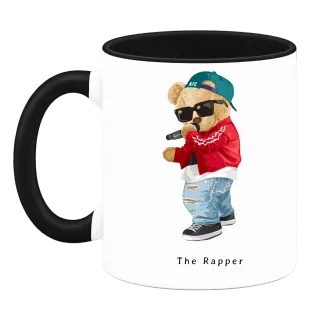 Мече The Rapper върху Чаша