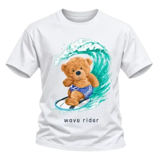 Мече Wave Rider върху Тениска