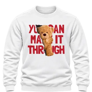 Мече You Can Make It Through върху Блуза