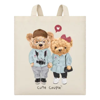 Мечета Cute Couple върху Чанта