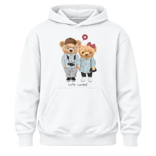 Мечета Cute Couple върху Худи
