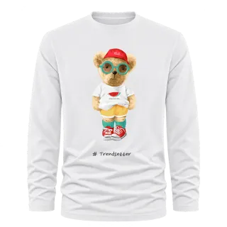 Мечо trendsetter върху Тениска с дълъг ръкав