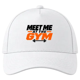 meet me at the GYM върху Шапка