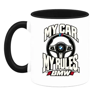 My Car My Rules BMW върху Чаша