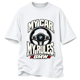 My Car My Rules BMW върху Овърсайз