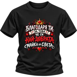 Най-добрата майка на света2 върху Тениска