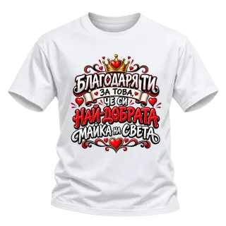 Най-добрата майка на света2 върху Тениска