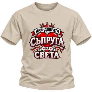 Най-добрата съпруга на света 2 върху Тениска