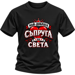 Най-добрата съпруга на света 2 върху Тениска