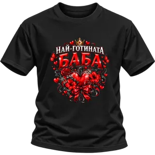 Най-готината баба върху Тениска