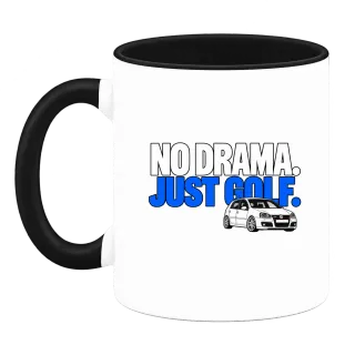 No Drama Just Golf върху Чаша