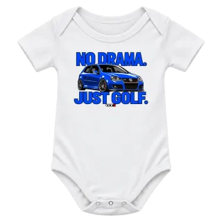 No Drama Just Golf GTI върху Боди