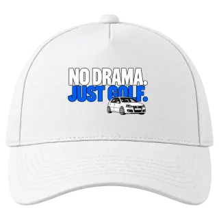 No Drama Just Golf върху Шапка