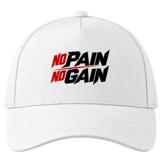 no PAIN no GAIN върху Шапка