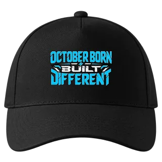 OCTOBER BORN  BUILT DIFFERENT върху Шапка