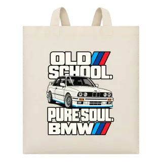 Old School BMW Pure Soul върху Чанта