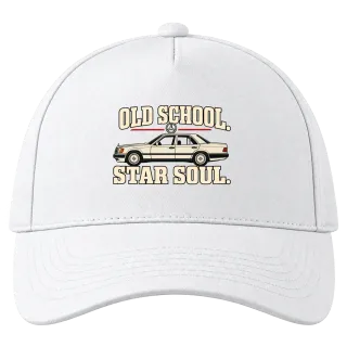 Old School Mercedes Star Soul върху Шапка