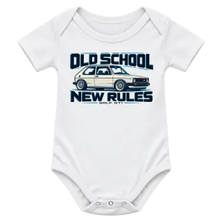Old School New Rules Golf GTI върху Боди