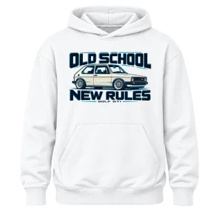 Old School New Rules Golf GTI върху Худи