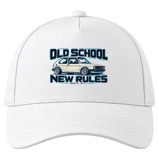 Old School New Rules Golf GTI върху Шапка