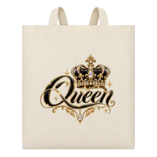 Queen с корона върху Чанта