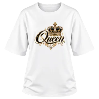 Queen с корона върху Овърсайз