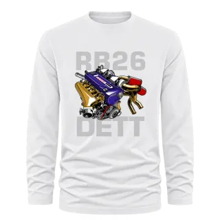 RB26 Built върху Тениска с дълъг ръкав