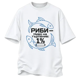 Риби ниво на търпението 1% върху Овърсайз