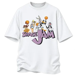 Space Jam баскетбол върху Овърсайз