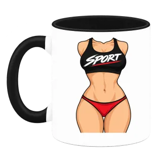 Спортна фигура SPORT върху Чаша