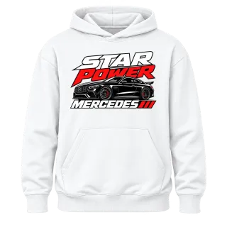 Star Power Mercedes върху Худи