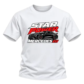 Star Power Mercedes върху Тениска