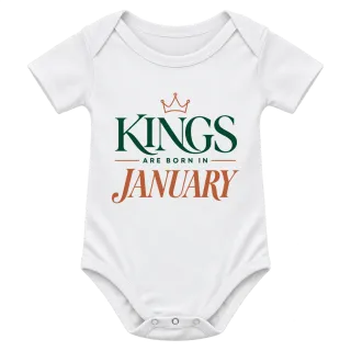 THE KINGS ARE BORN IN JANUARY върху Боди