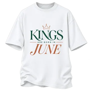 THE KINGS ARE BORN IN JUNE върху Овърсайз