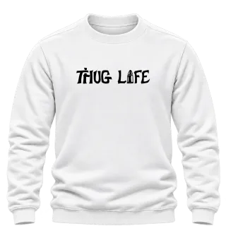 THUG LIFE 2Pac Tattoo върху Блуза