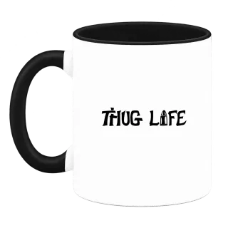 THUG LIFE 2Pac Tattoo върху Чаша