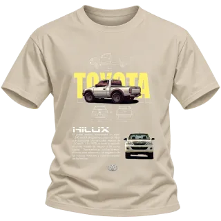 Toyota Hilux легенда върху Тениска