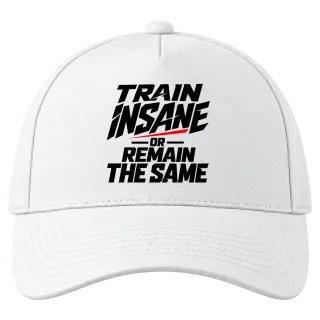 train insane or remain the same върху Шапка