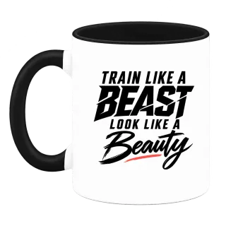 train like a BEAST  look like a Beauty върху Чаша