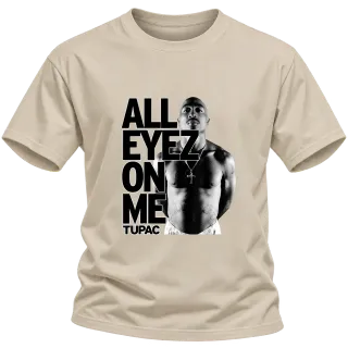 Tupac 2Pac All Eyez On Me върху Тениска